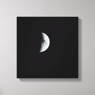 Impresión en lienzo de luna llena mística - Lunar