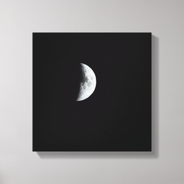Impresión en lienzo de luna llena mística - Lunar  (Anverso)