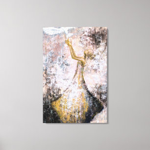 Impresión en lienzo de Paloma Blanca - Pintura abs