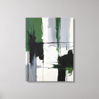 Impresión en lienzo de pintura abstracta moderna