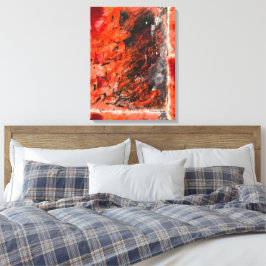 Impresión en lienzo de pintura abstracta moderna
