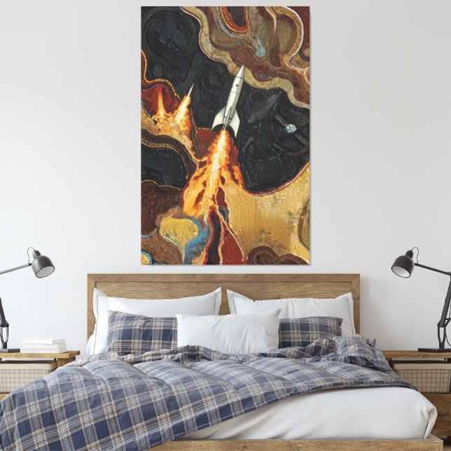 Impresión en lienzo de propulsores (Insitu(Dormitorio))