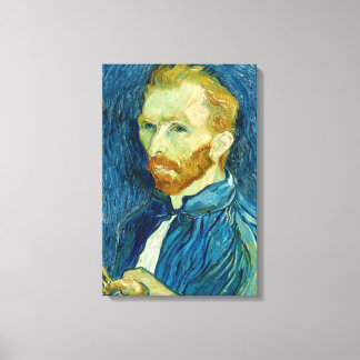 Impresión en lienzo del autorretrato de Vincent va