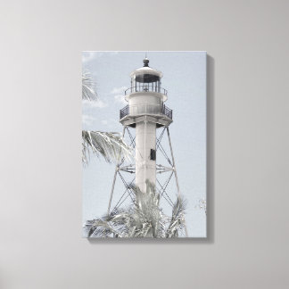Impresión en lienzo del faro de Sanibel