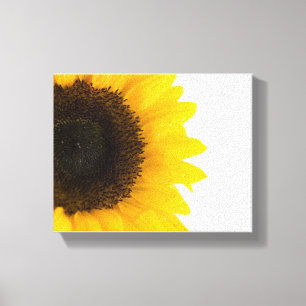 Impresión en lienzo envolvente Sunflower Burst