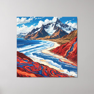 Impresión en lienzo estirado