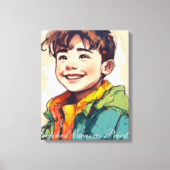 Impresión en lienzo estirado (Anverso)