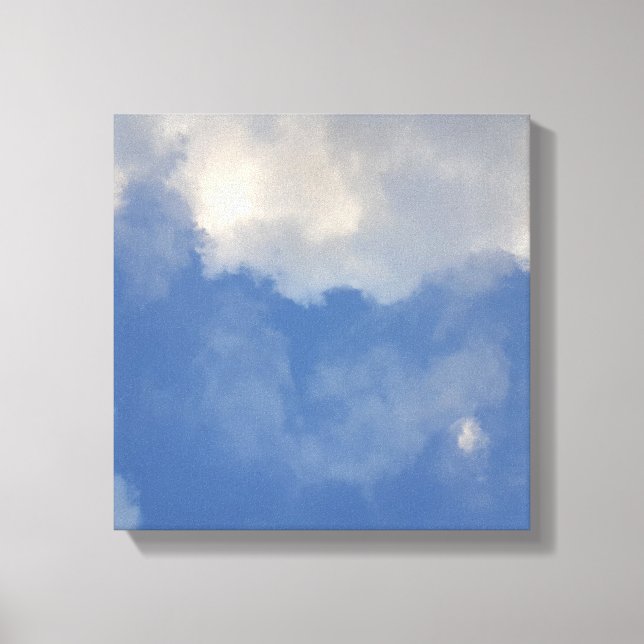 Impresión en lienzo estirado Cloud#3 (Anverso)