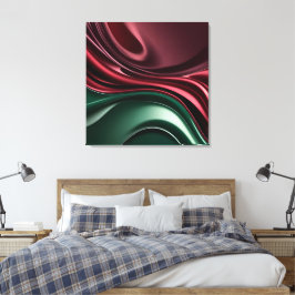 Impresión en lienzo estirado con gráfico elegante