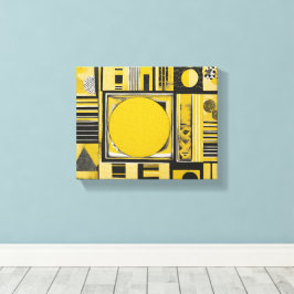 Impresión en lienzo estirado de arte de abeja melí