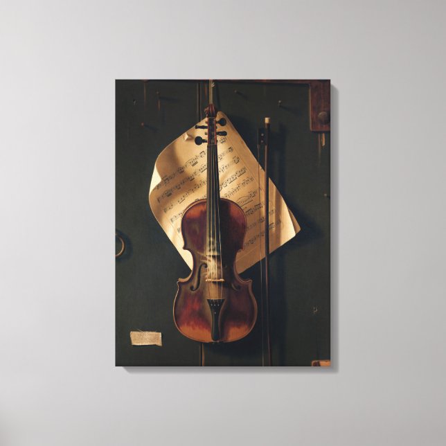 Impresión en lienzo estirado de Dutch Master Music (Anverso)