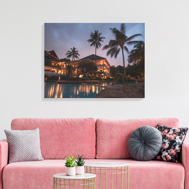 Impresión en lienzo estirado de lujo (Insitu (Sala de estar))
