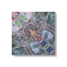 Impresión en lienzo estirado de maravilla jugueton