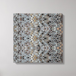 Impresión en lienzo estirado Ice Metal Fire II