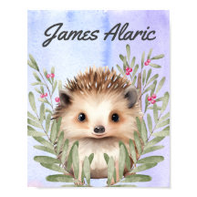 Impresión en lienzo estirado para guardería de beb