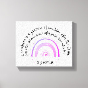 Impresión en lienzo estirado - Una promesa