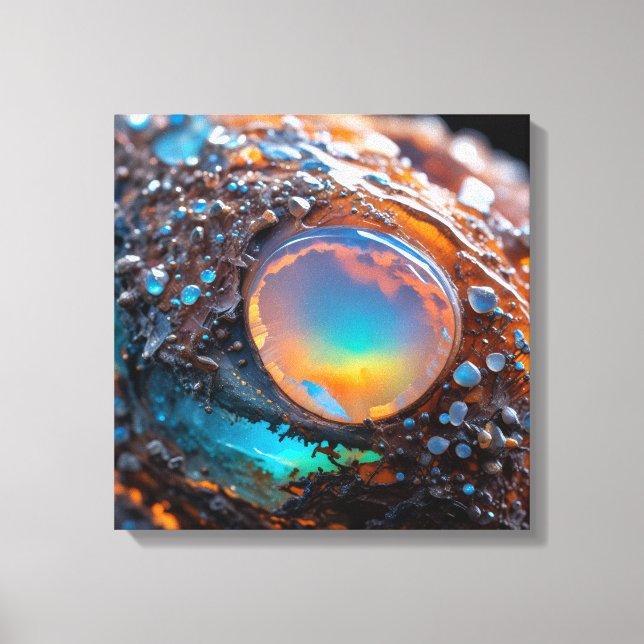 Impresión en lienzo (Fire Opal-2) (Anverso)