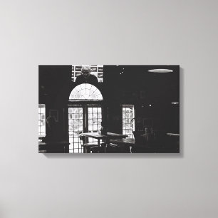 Impresión en lienzo Kodak Film BNW Bar Beer TV Win