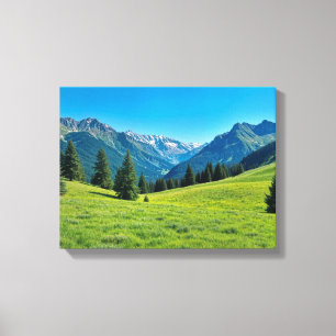 Impresión en lienzo No. 9, Serie Paisaje