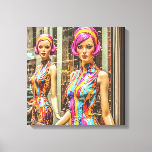 Impresión en lienzo (Reflejos) (Anverso)