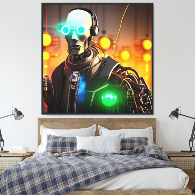 Impresión en lienzo Robot 2 (Insitu(Dormitorio))