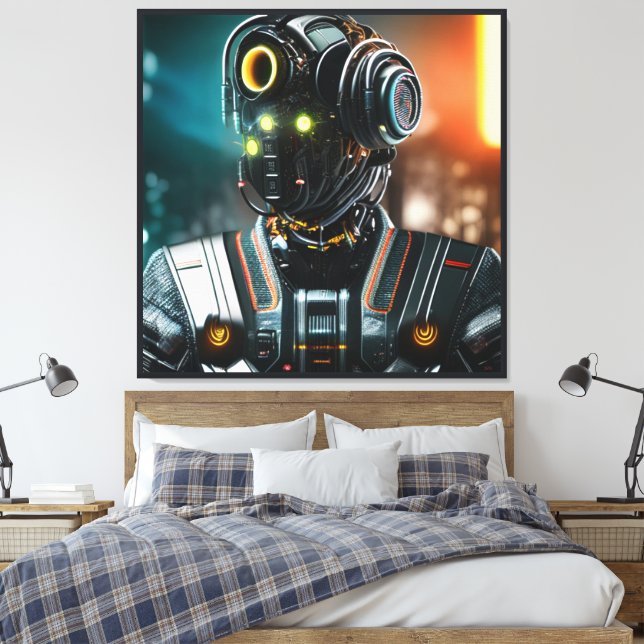Impresión en lienzo Robot 3 (Insitu(Dormitorio))