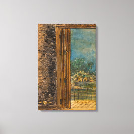 Impresión en lienzo - Vista al mar Pintura acrílic
