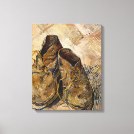 Impresión en lienzo "Zapatos" de Van Gogh