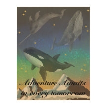 Ballenas Árticas Vintage