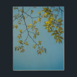 Impresión En Madera beautiful branch with green and yellow leaves hug<br><div class="desc">beautiful branch with green and yellow leaves hugging a clear blue sky . a great design fitting for artists and nature lovers who adore the sight of a beautiful blue sky hugging green and yellow plants and trees. it can also be given as a gift during happy occasions to your...</div>