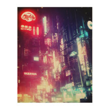 Ciudad Cyberpunk Distópica
