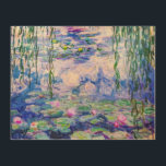 Impresión En Madera Claude Monet - Lilies de agua / Nympheas 1919<br><div class="desc">Lilies de agua / Nympheas (W.1852) - Claude Monet,  Petróleo en lienzo,  1916-1919</div>