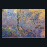 Impresión En Madera Claude Monet - Water Lilies<br><div class="desc">Lilies de agua/Nympheas por Claude Monet en 1916-1919</div>