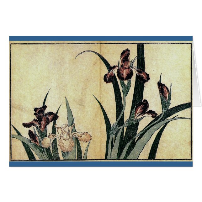 Impresión en madera de Ukiyo-e de Katsushika Hokus (Anverso (Horizontal))