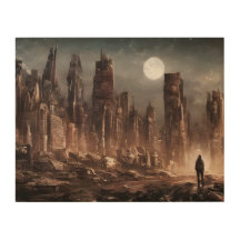 Enorme ciudad fantasma | Mundo post-apocalíptico