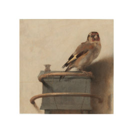 Impresión En Madera Fabritius The Goldfinch Paintart Print