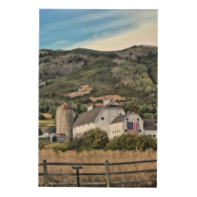 Granero histórico de Park City de Leslie Harlow