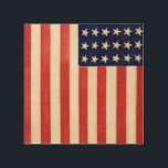 Impresión En Madera La vieja bandera de Estados Unidos<br><div class="desc">Símbolos y emblemas nacionales estadounidenses - Bandera de los Estados Unidos de América</div>