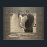 Impresión En Madera "Nuestro 25° Aniversario del Boda" Marco escrito a<br><div class="desc">Algo que realmente valorarán; un diseño original,  escrito a mano "Nuestro 25° aniversario Boda",  enmarcando una impresionante foto de ellos y todos en estos preciosos paneles de madera de Zazzle! También estaré encantado de ayudarte personalizar,  solo envíame un mensaje y te responderé.</div>
