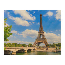Paris, Eiffel Tower and river Seine, France.