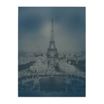 París vintage y la Torre Eiffel