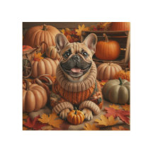 PERRO DE OTOÑO ACOGEDOR con PUMPKINS
