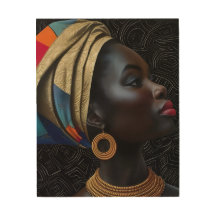 Retrato de belleza africano