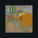 Impresión En Madera Vincent Van Gogh El Dormitorio<br><div class="desc">Este Vincent van Gogh,  The Bedroom,  es un cuadro de 1889 de su dormitorio,  en el Instituto de Arte de Chicago. Era su dormitorio en Arles,  Francia,  que decoró y creó este cuadro de su dormitorio.</div>
