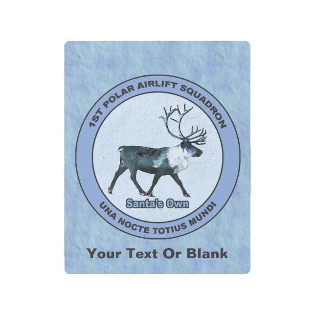 Impresión En Metal 1ª plaza de elevador de aire polar de Santa Sede - (Anverso)