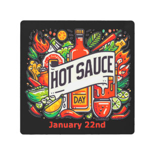 Impresión En Metal 22 ene. - Día de la Salsa Caliente