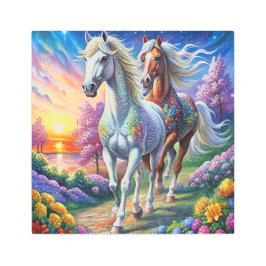 Impresión En Metal 5D Kit de pintura de diamantes para caballos Diseñ