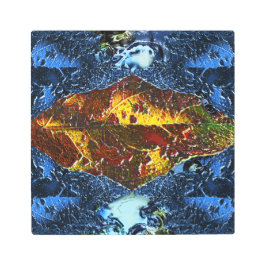 Impresión En Metal A Bright Goldfish