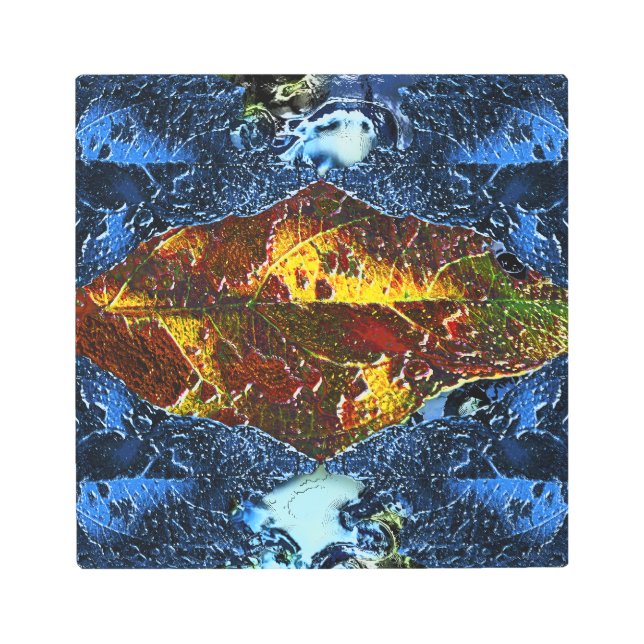 Impresión En Metal A Bright Goldfish (Anverso)