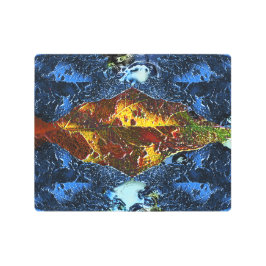 Impresión En Metal A Bright Goldfish